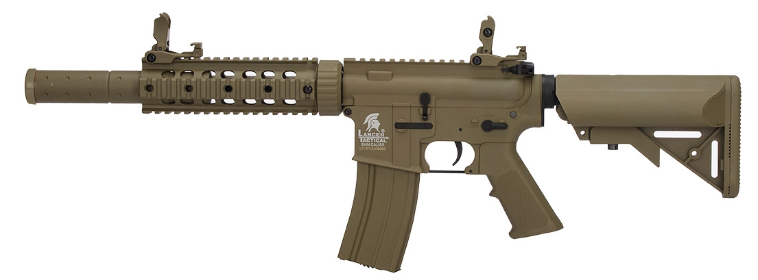 Lancer Tactical LT-15 GEN2 M4 SD Keymod AEG Airsoft + RED DOT - Afbeelding 5