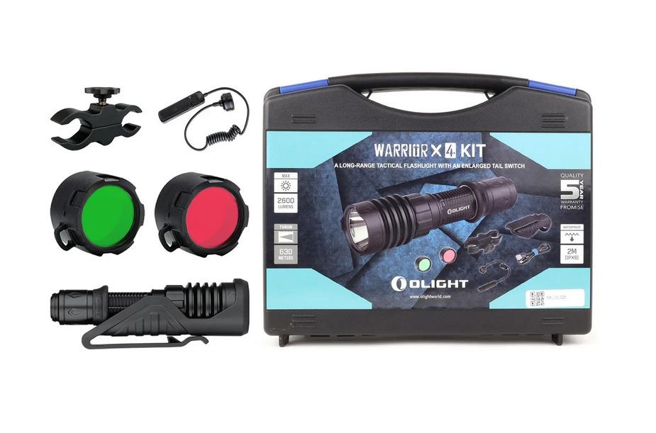 Olight Warrior X 4 Kit Hunting Wapenlamp - Afbeelding 2